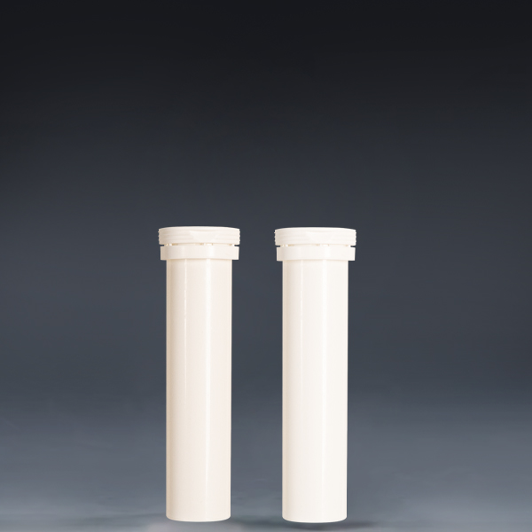 23×103mm white moisture-proof effervescent tablet tubes wholesale Sunripack