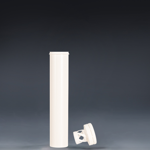 23×120mm white moisture-proof effervescent tablet tubes wholesale Sunripack