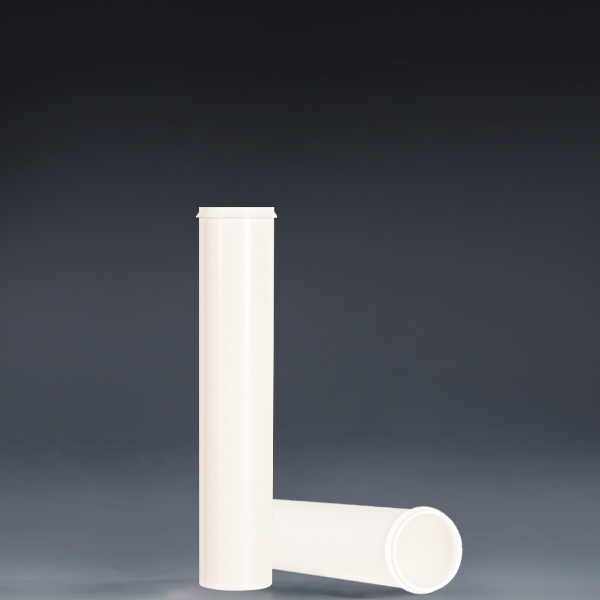 23×120mm white moisture-proof effervescent tablet tubes wholesale Sunripack